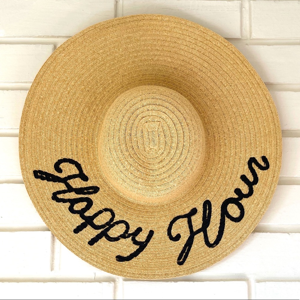 NWT Marcus Adler Happy Hour Floppy Hat